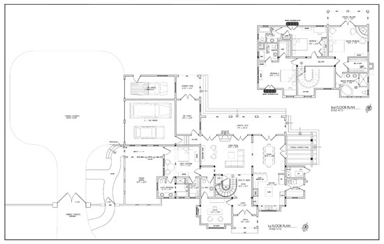 Spanish colonial Floor Plan